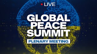 The Plenary Meeting of the Summit on Peace for Ukraine Live Stream [upl. by Gasper220]