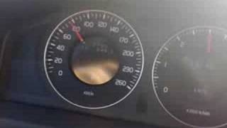 volvo v70 20d 2008 136hp 320nm 0100 0120 acceleration [upl. by Sherwood]