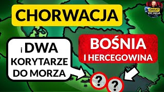 CHORWACJA Bośnia i Hercegowina i dostęp do morza ◀🌎 Korytarz Neum Most Pelješac Korytarz Sutorina [upl. by Assej]