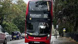 SK70 BUUArriva London 70Reg ADL Enviro400H MMC [upl. by Eph]