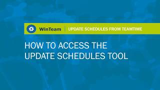 USTT Lesson 3 How to Access the Update Schedules Tool [upl. by Henig892]