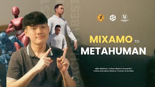 Unreal Engine 5  Metahuman สอนใช้ Animation จาก Mixamo [upl. by Brigit918]