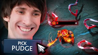 Dendi picked Pudge to survive in DPC 🤯 [upl. by Drehcir]