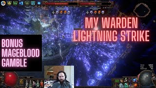 My Warden LS Build  Path of Exile [upl. by Inobe]