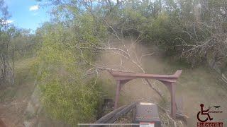 Virnig disc mulcher makes trees Explode into saw dust… it never gets old 4k [upl. by Icat]