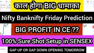 tomorrow market prediction  tomorrow market gap up or gap down  sensex tomorrow prediction [upl. by Ahseyn239]