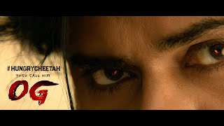 Hungry Cheetah  OG Glimpse  Pawan Kalyan  Sujeeth  Thaman S  DVV Danayya [upl. by Herwick]