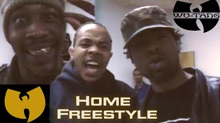 WuTang Clan 7th chamber home freestyle 1994 rare [upl. by Itsym]