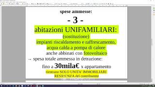 Risparmio energetico  detrazione al 110 nel Decreto Rilancio [upl. by Kirstyn]