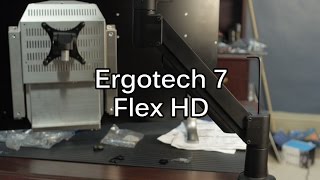 The Ergotech 7 Flex HD  Monitor Mounting Solution even for large displays [upl. by Grassi]