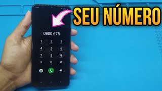 COMO SABER MEU NÚMERO DA CLARO CHIP NOVO [upl. by Annaik]