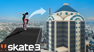 The HIGHEST Narrow Gap in Skate 3 [upl. by Chellman]