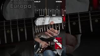 SANTANA  Europa Tutorial amp TABS [upl. by Kearney351]