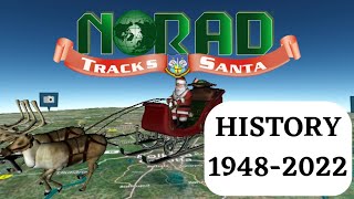 The History of NORAD Santa Tracker 19482022 [upl. by Annehs]