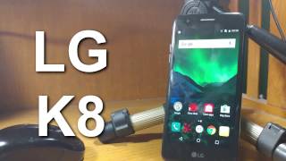 LG K8 2017 Review en Español [upl. by Sayce]