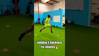 Jumping amp Quickness Training For Athletes Athlete Speed Training shorts [upl. by Anikas]