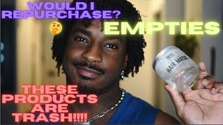 These Products GOT TO GO  Natural Hair Empties  Type 4 Natural Hair [upl. by Idisahc186]