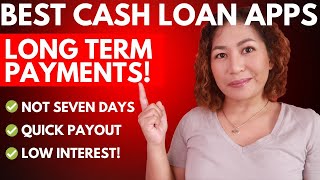 MY TOP 5 ONLINE CASH LOAN APPS with Long Payment Periods [upl. by Relyt]