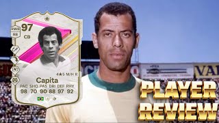 ¡CAPITA REVIEW CARLOS ALBERTO 97 FUTTIES ICON EAFC 24 FIFA 24 [upl. by Eelnodnarb138]