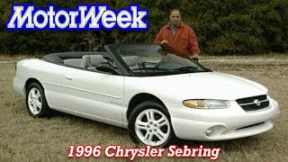 1996 Chrysler Sebring  Retro Review [upl. by Leonsis]