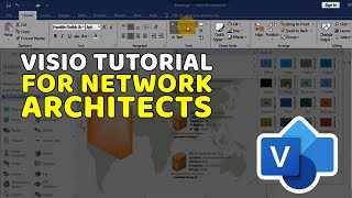 Visio Tutorial For Network Architects [upl. by Avlem]