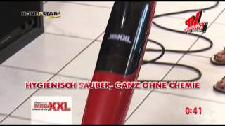 01070 Cleanmaxx Dampfbesen Mega XXL 0115 by wwwinsolvenzvertriebde [upl. by Annaiuq]