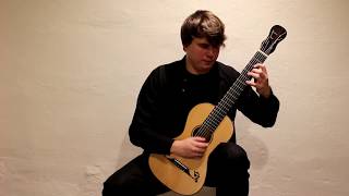 Matteo Carcassi Etude 18 from 25 etudes op 60 played by Patrik Kleemola [upl. by Levon727]