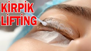 Kirpik Lifting Nasıl Yapılır How to do lash lifting [upl. by Eikciv]