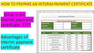 Understanding How To Prepare Interim Payment In Construction [upl. by Nesral]