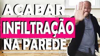 Infiltração na parede como resolver [upl. by Werda]