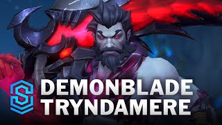 Demonblade Tryndamere Wild Rift Skin Spotlight [upl. by Lianne906]