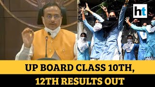 UP Board results out Ria Jain tops class 10th Anurag Malik ranks 1st in 12th [upl. by Anrat724]