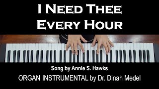 I Need Thee  Instrumental Singalong Classic Hymn with Lyrics [upl. by Sashenka]