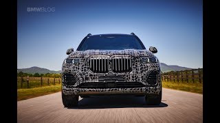 See the new BMW X7 prototype in motion [upl. by Aurie469]