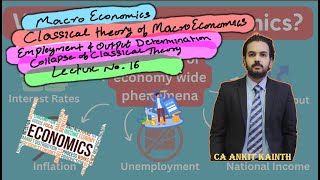 part 2 of employment theory and collapse Classicalmacroeconomics theory pt 4 lecture 16 economic [upl. by Painter880]