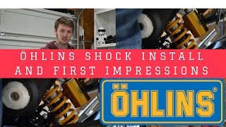 Honda Grom Öhlins Rear Shock Install and First Impressions [upl. by Naahs]