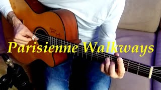 Parisienne Walkways  G Moore fingerstyle COVER [upl. by Courtland]