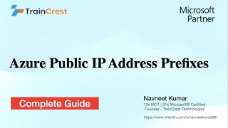 Azure Public IP Prefixes [upl. by Jayme]