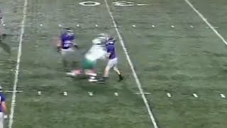 High School Football Officiating  Training Clip 63  Roughing The Passer Hold amp DPI [upl. by Gathard]