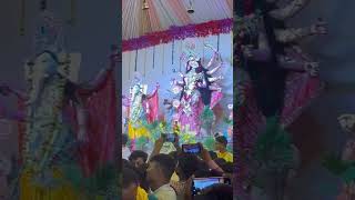 Durga Pooja short video Tundla 2024 durgapooja2024 tundla shorts bhakatistatus durgamaa reel [upl. by Maren]