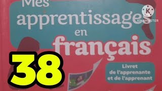 mes apprentissages en français 6aep page 38 [upl. by Brott]