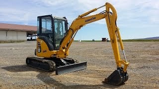 Komatsu PC35MR2 Mini Excavator [upl. by Gareri]