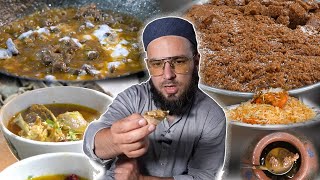 Exploring Hidden Food Shops  Chinioti Biryani  Desi Murgha and Beef Karahi Faisalabad [upl. by Anert]