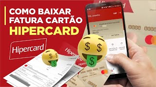 COMO BAIXAR FATURA CARTÃO HIPERCARD [upl. by Maiah]