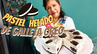 Pastel HELADO de galleta OREO [upl. by Delilah]