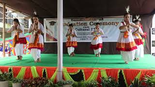 RCS Graduation function 2024 Manipuri dance [upl. by Dirfliw]