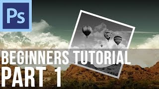 Adobe Photoshop CS6 Tutorial for Beginners Part 1 [upl. by Gruber992]