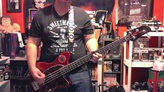 Dream Police Cheap Trick BASS COVER [upl. by Anawed803]