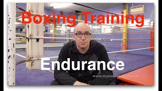 Endurance in Boxing Training [upl. by Maxine]