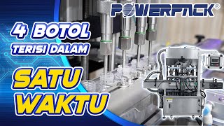 4 Botol Terisi Dalam Satu Waktu  PFM4PX  4 Heads Automatic Sevo Motor Paste Filling Machine [upl. by Gracie882]